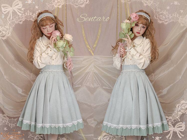 Sentaro - Canneles Elegant Classic High Waist - Lolita Skirt SK Skirt