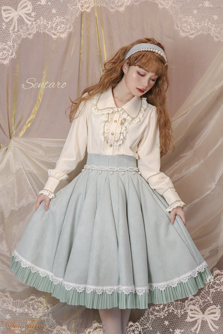 Sentaro - Canneles Elegant Classic High Waist - Lolita Skirt SK Skirt
