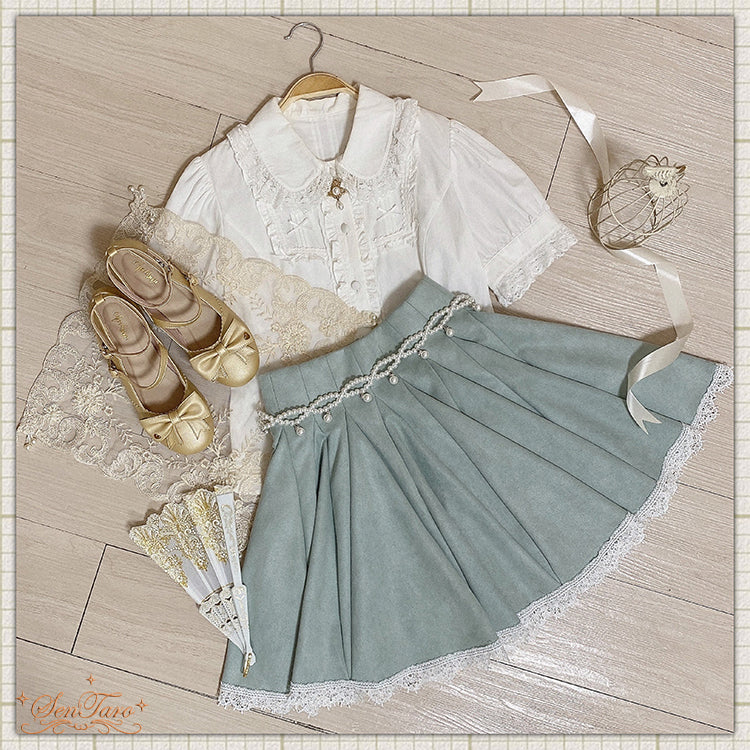 Sentaro - Canneles Elegant Classic High Waist - Lolita Skirt SK Skirt