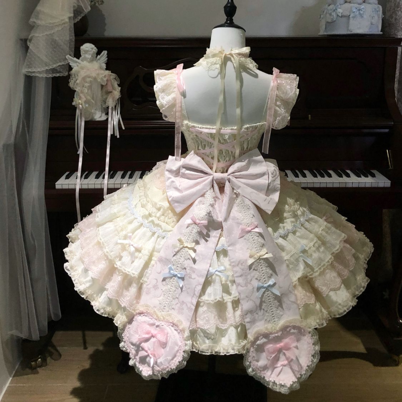 Hanguliang Cloud Whale Dreamweave JSK Dress - product view 4