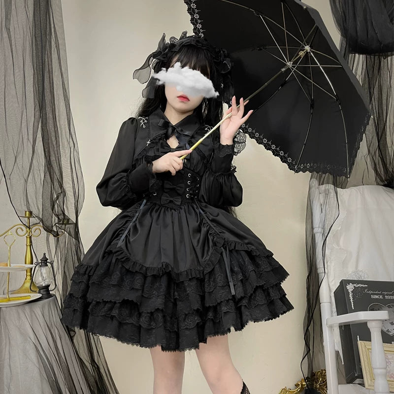 Hanguliang Cross Medal JSK Dress - product view 6