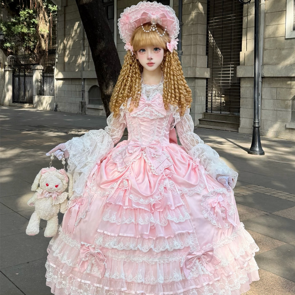 Hanguliang Curtain Poem JSK Dress - product view 1