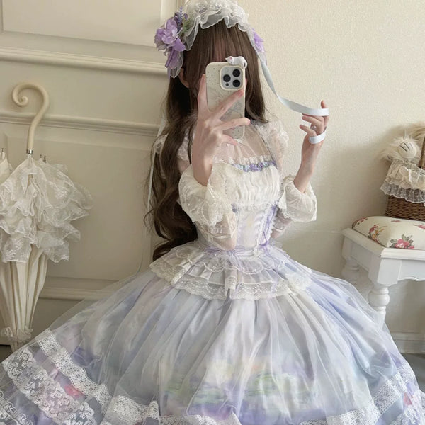 Hanguliang Misty Vineyard Pastel Clothing Set - product view 1