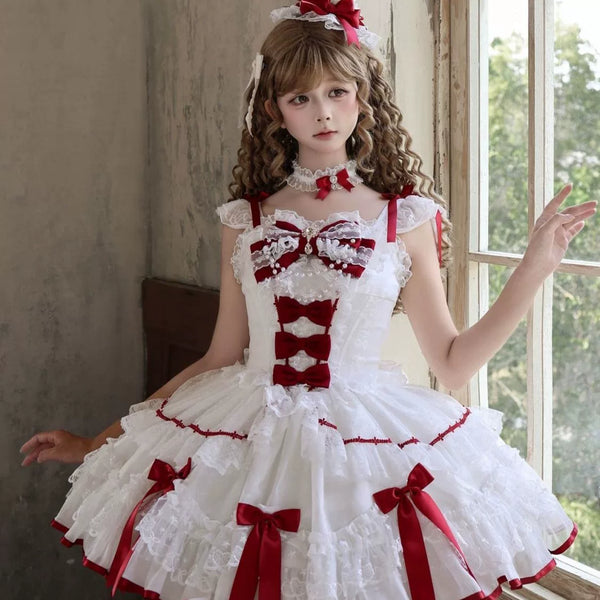 Hanguliang Satin Ballet JSK Dress - product view 1