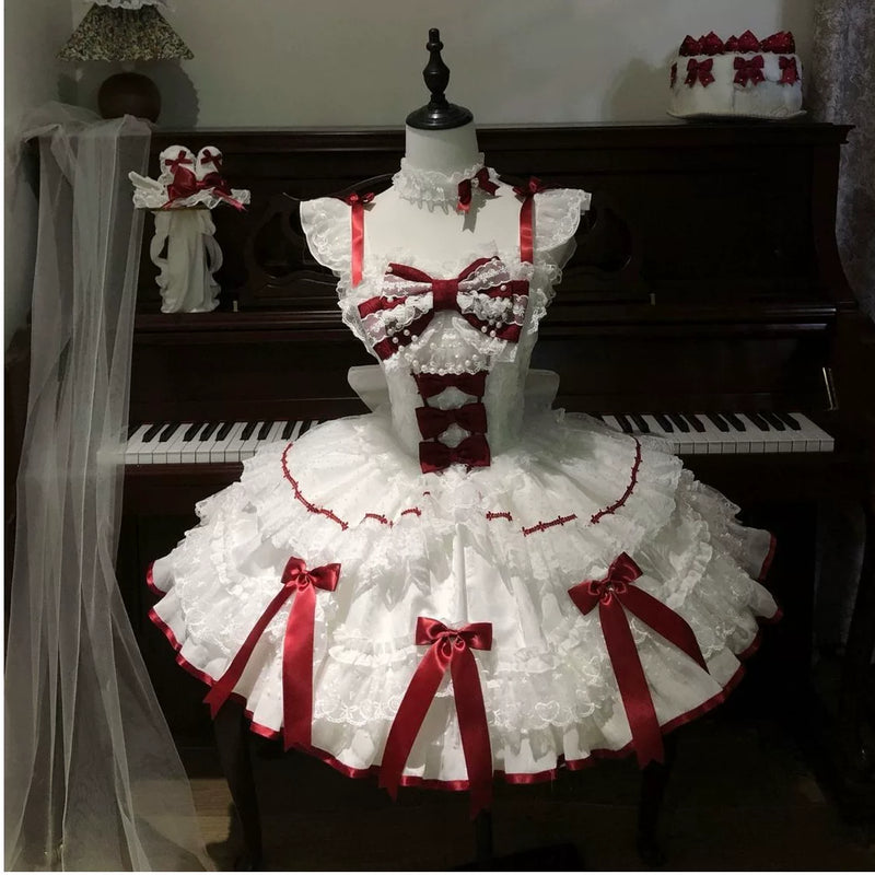 Hanguliang Satin Ballet JSK Dress - product view 4