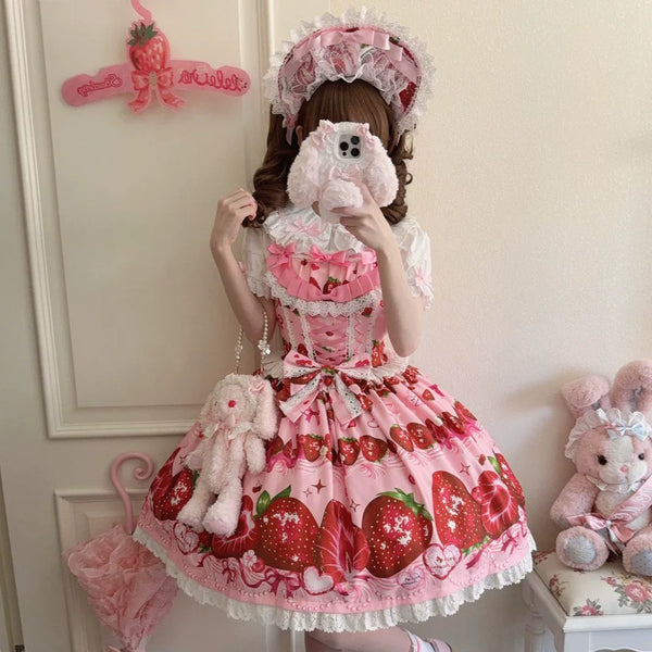 Hanguliang Sweet Berry Story JSK Dress - product view 1