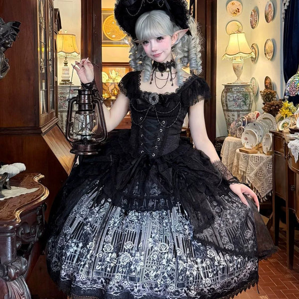 Hanguliang Thornfeather Reliquary JSK Dress - product view 1