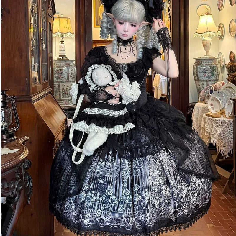 Hanguliang Thornfeather Reliquary JSK Dress - product view 4
