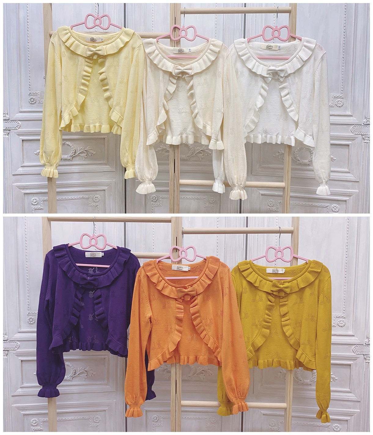 Little Dipper - Sweet Lolita Coat Long-sleeved - Cotton Cardigan Outerwear