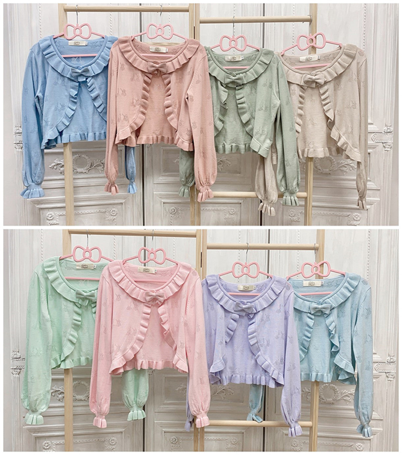 Little Dipper - Sweet Lolita Coat Long-sleeved - Cotton Cardigan Outerwear