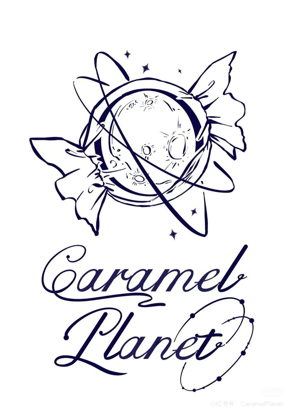 Caramel Planet logo