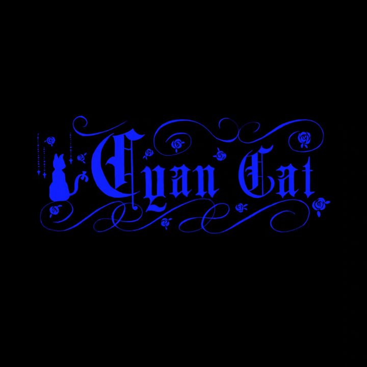 Cyan cat logo