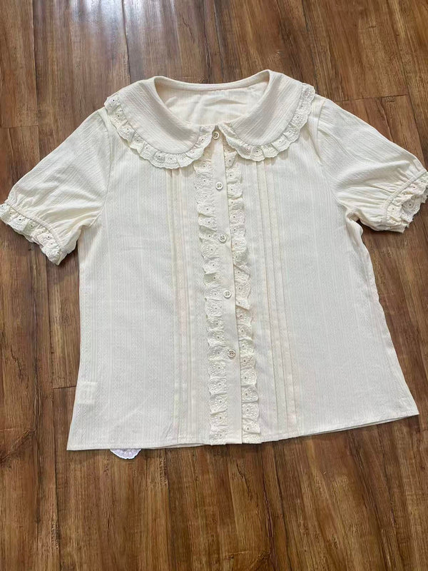 Baji Baji Lace Collar blouse