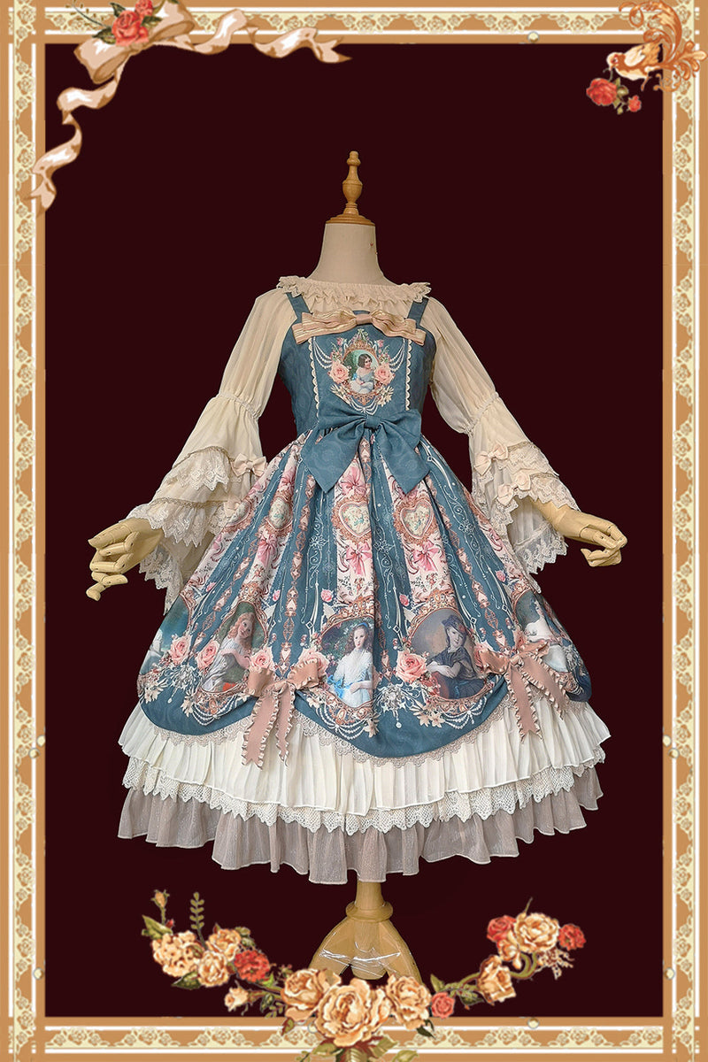 Infanta - Portrait of a Little Lady - Classic Lolita Jumper Dress