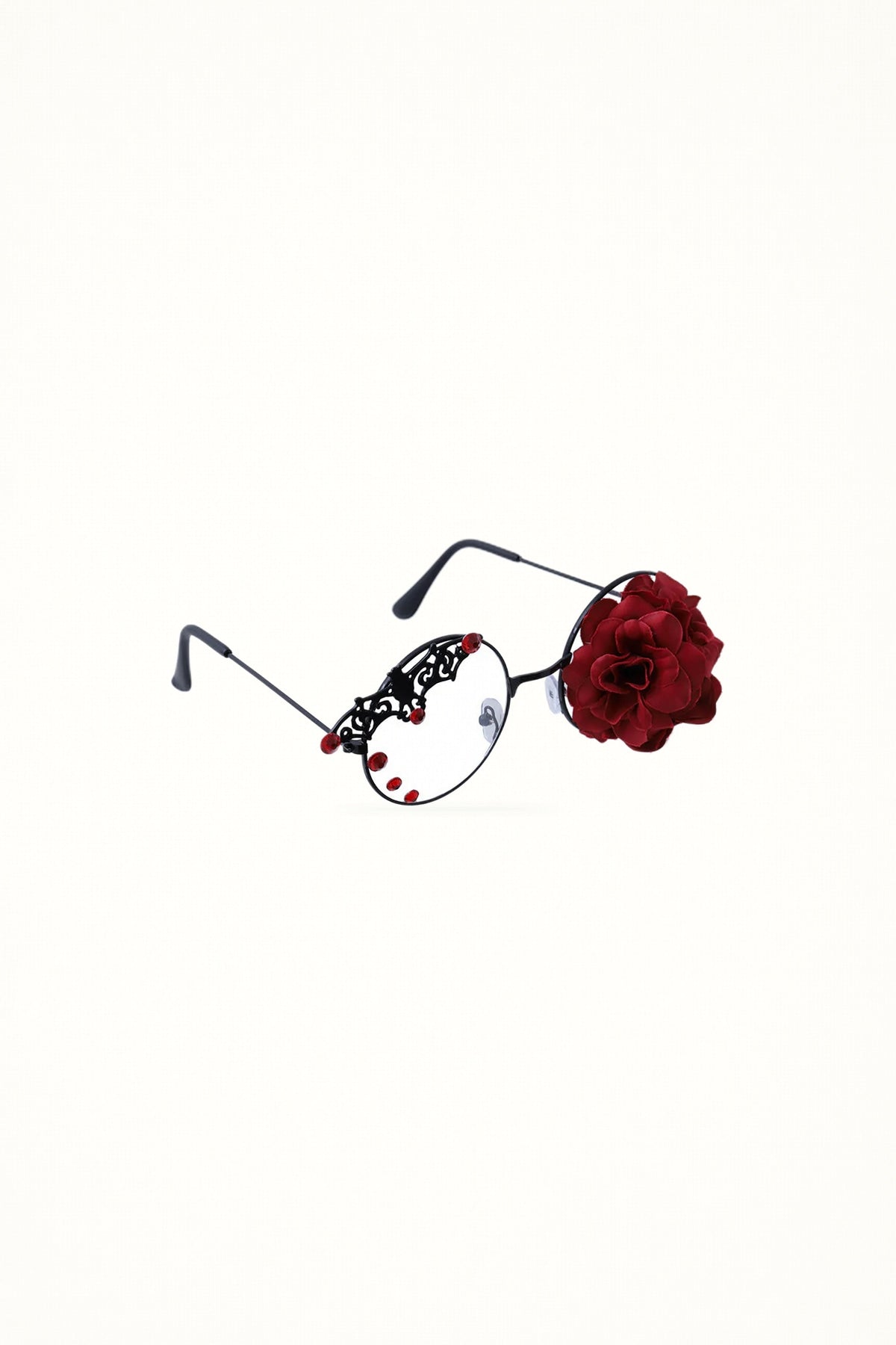 Rose Gear Steampunk Glasses - Other Accessory