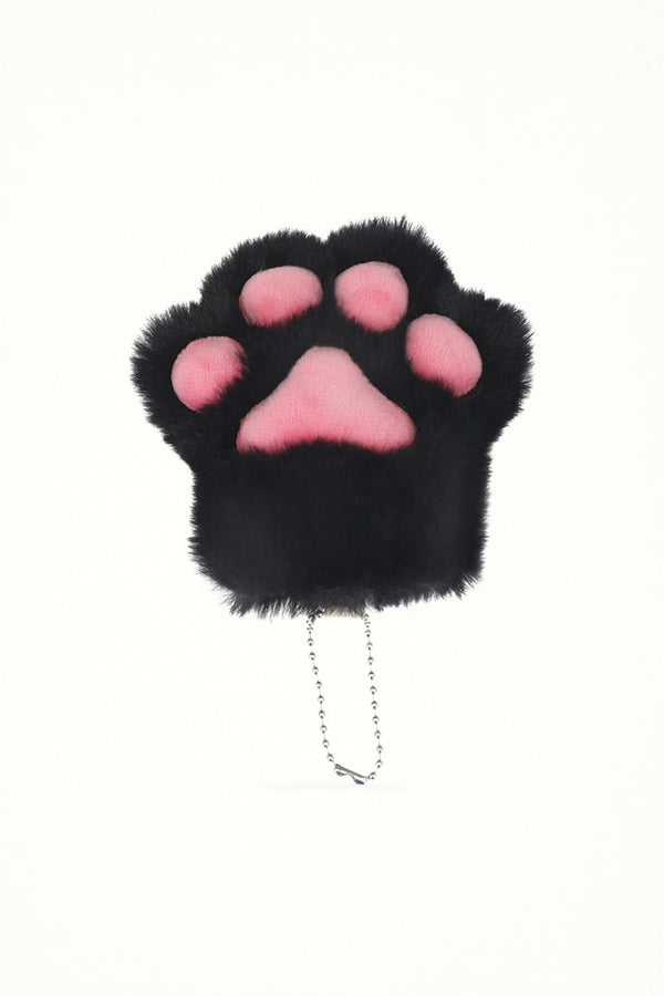 Cat Claw Silent Plush Keychain - Other Accessory