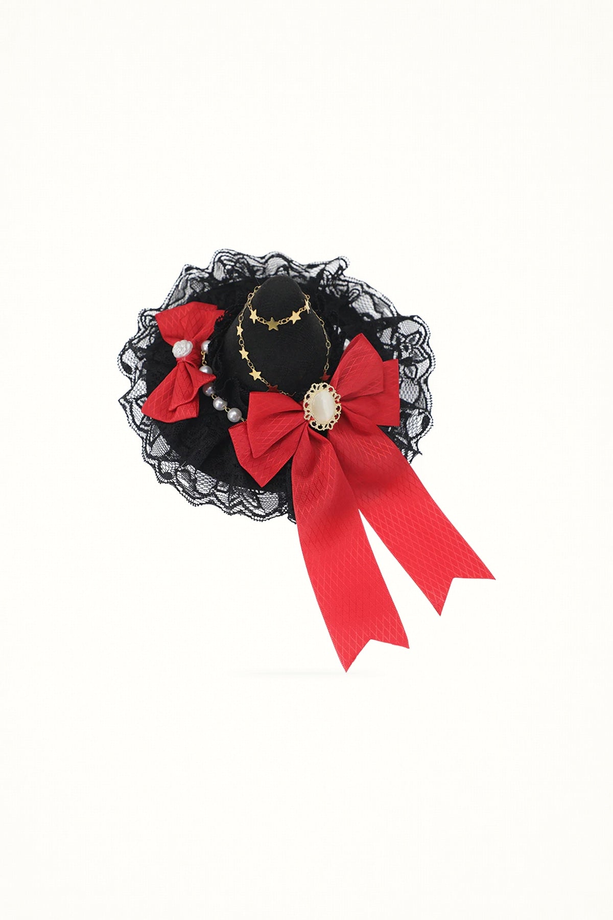 Star Language Spell Gothic Hair Clip - Headwear