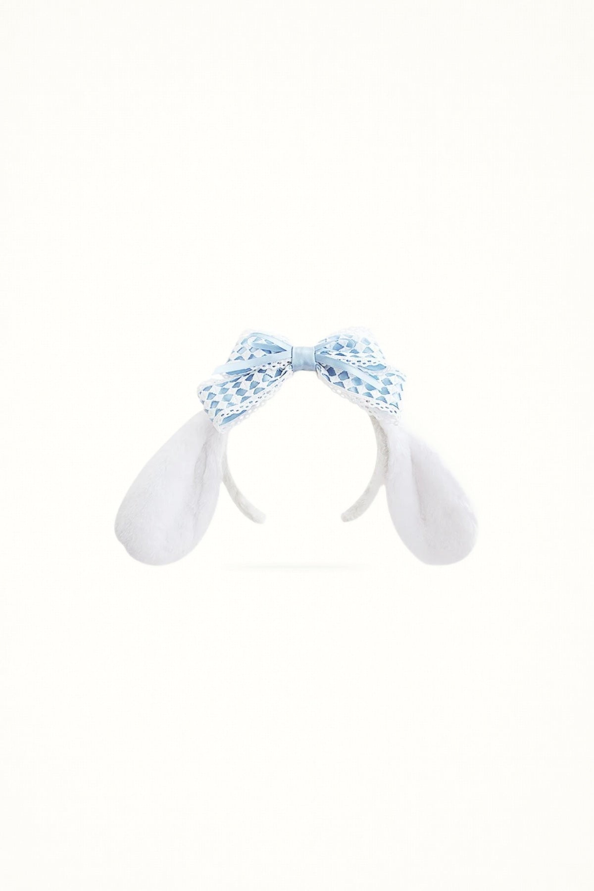 Big-Eared Dog Lace Bow - Headwear