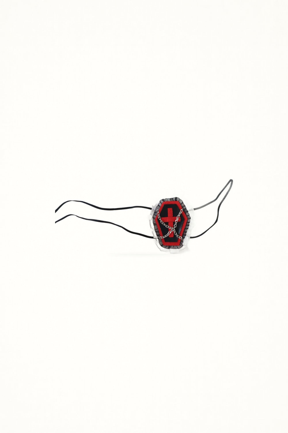 Gothic Cross Single-Eye Mask - Mask