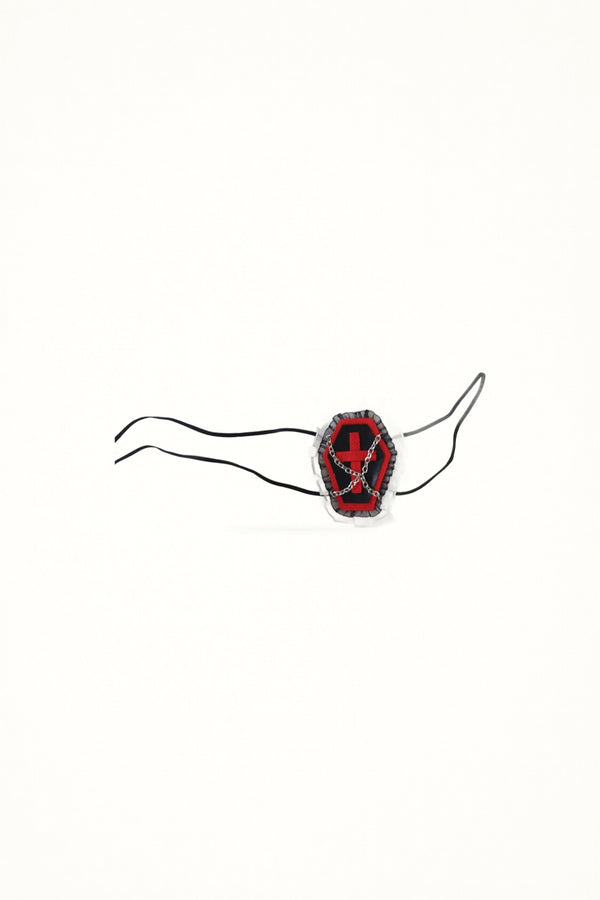 Gothic Cross Single-Eye Mask - Mask