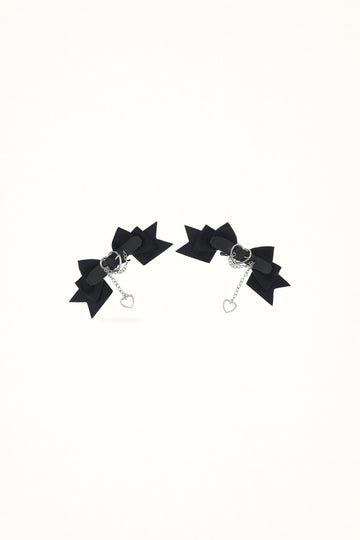 Marchio indipendente - Fiocco con cuore Hot Girl Sweetheart - Accessorio per capelli