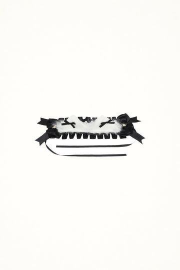 Onafhankelijk merk - Moon Meow Meow strikornament - Haaraccessoires