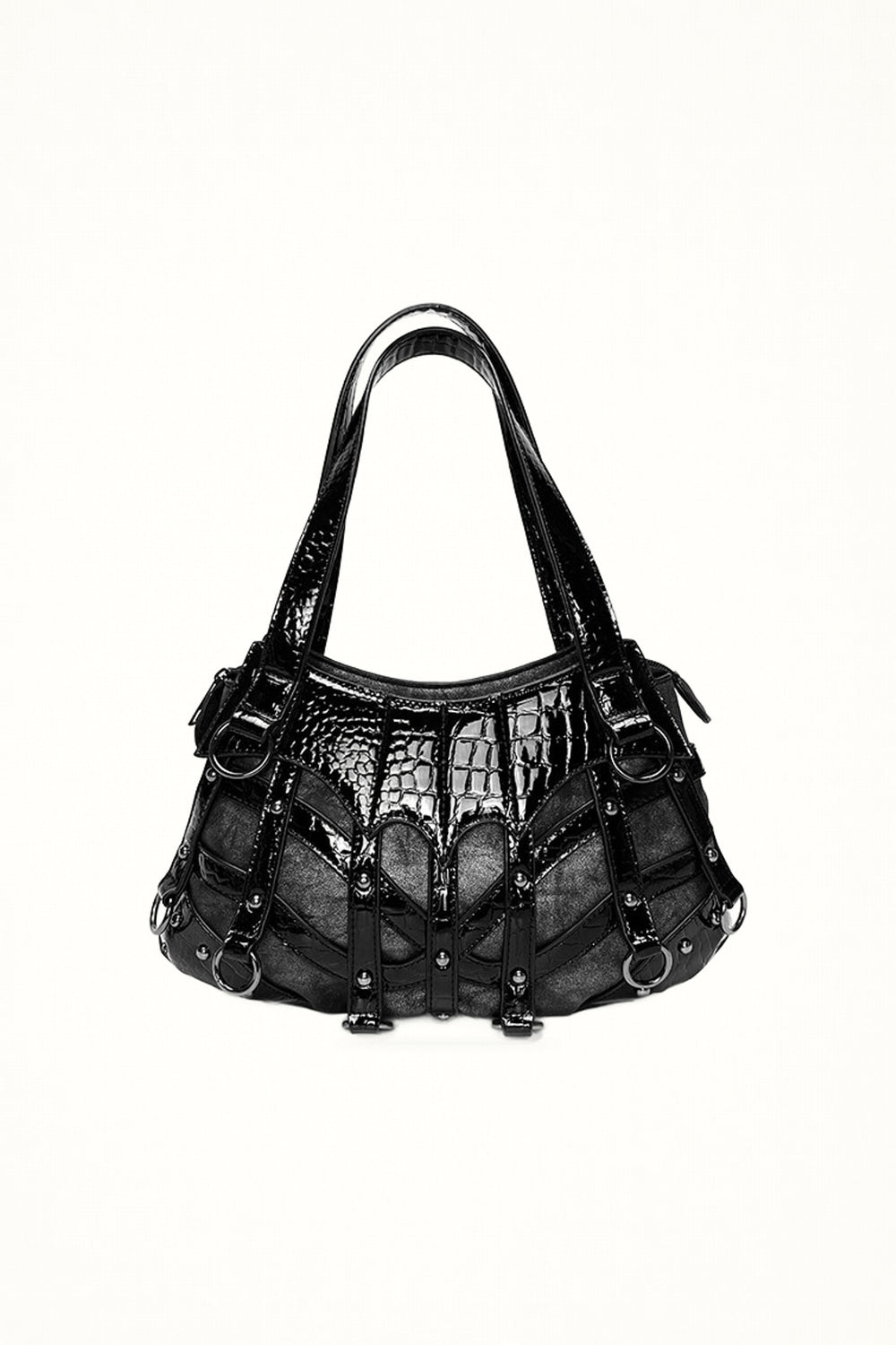 Lolita - Gothic Punk Studded Handbag - Individually Selectable Lolita