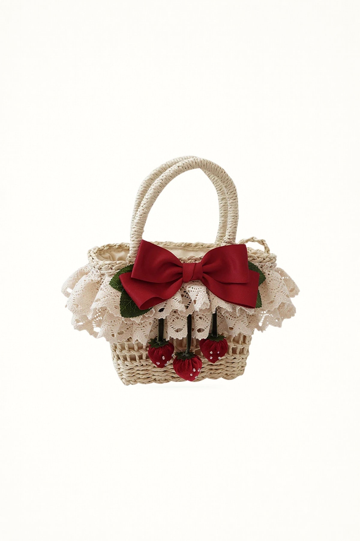 Strawberry Flower on the Hill Bag - Bag