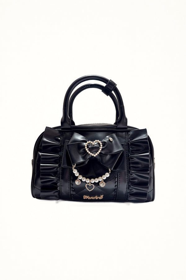 Lolita Collection - Showa Moonlight - Medium lace-style 2-way Boston
