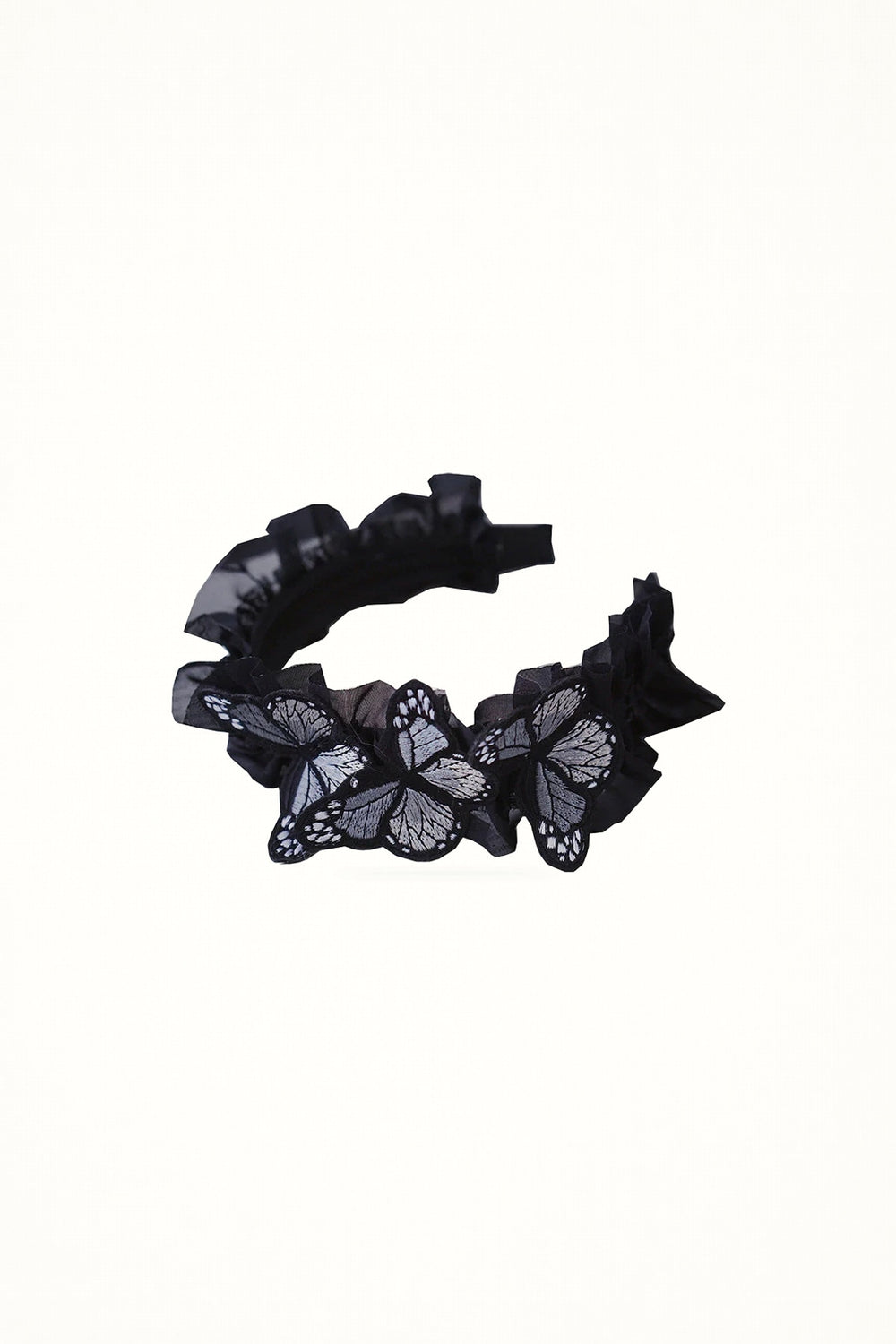 Gothic Lace Butterfly - Headwear