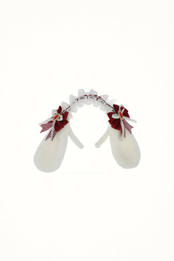 Sakura Garden Bunny Bow Ornament - Headwear