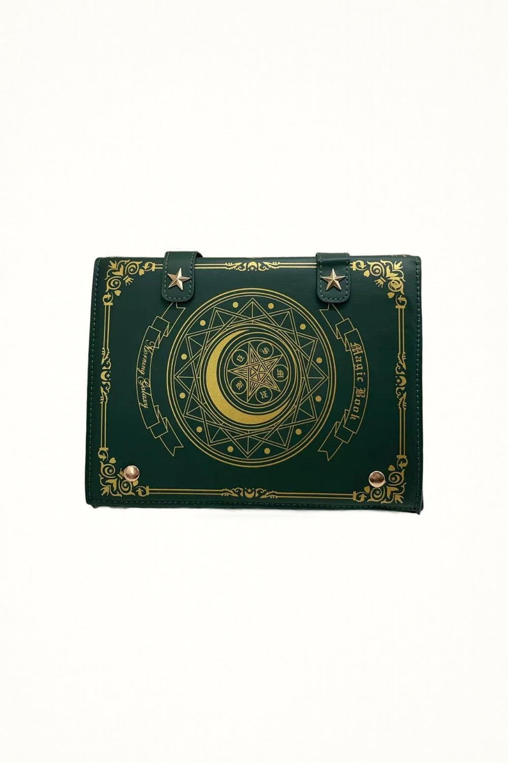 The Star-Moon Grimoire - Magic Book Clamshell - Bag
