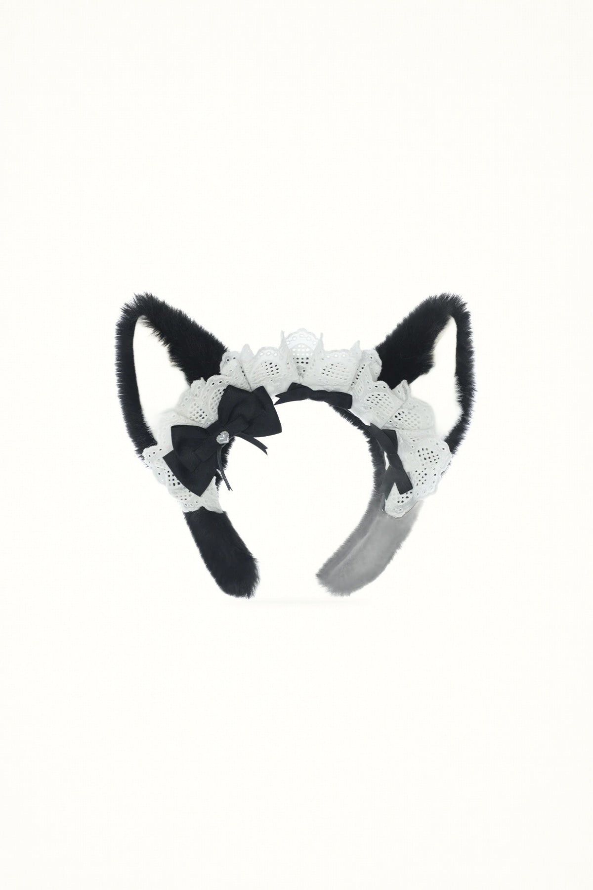 Maid Corgi Plush Animal-Ear Headband - Headwear