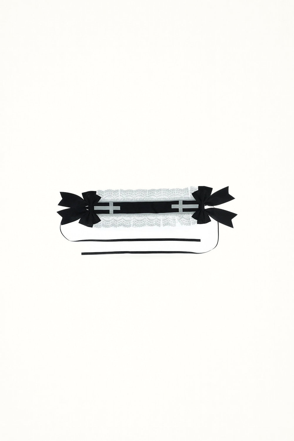 Cross Nun Bow Lace - Headwear