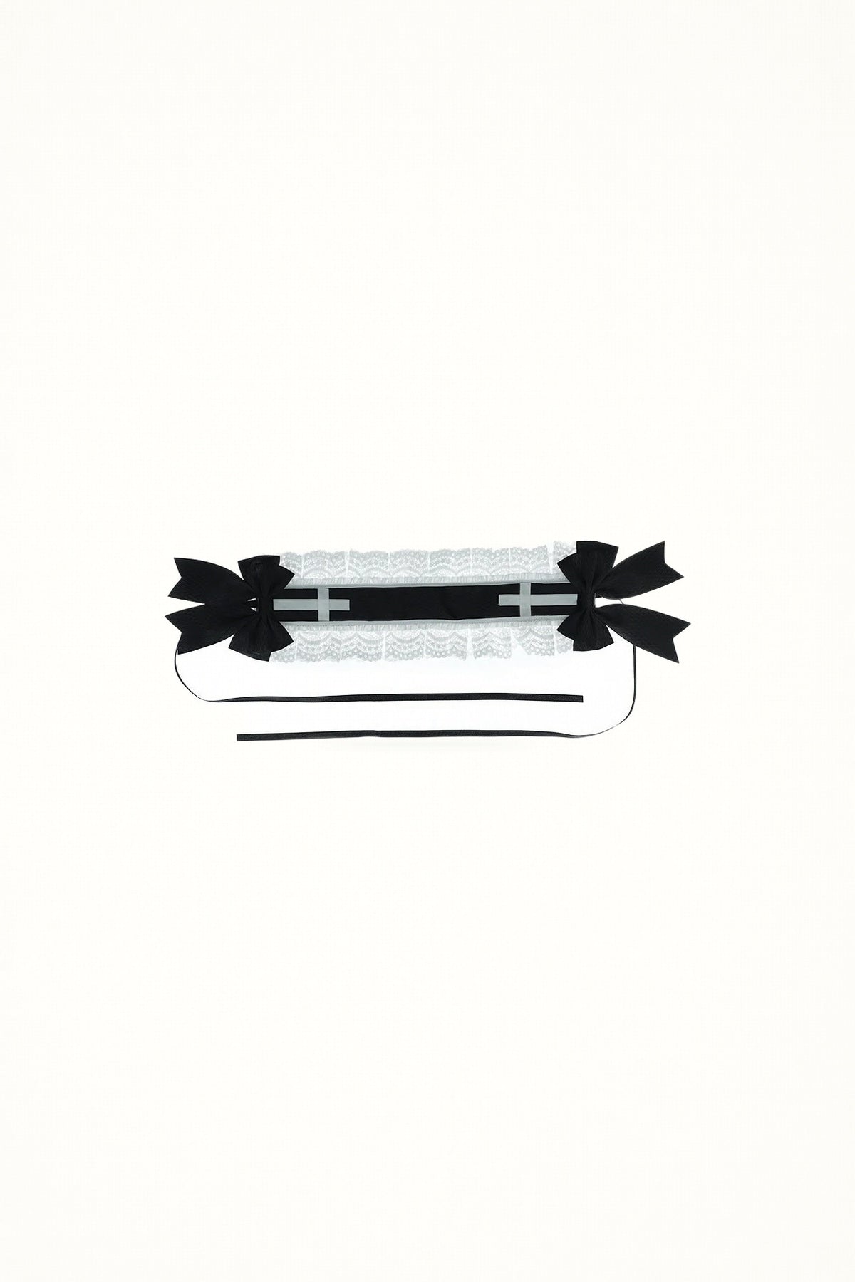 Cross Nun Bow Lace - Headwear