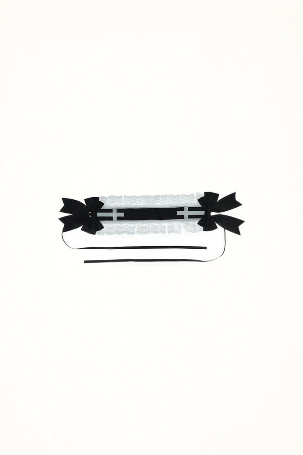 Cross Nun Bow Lace - Headwear