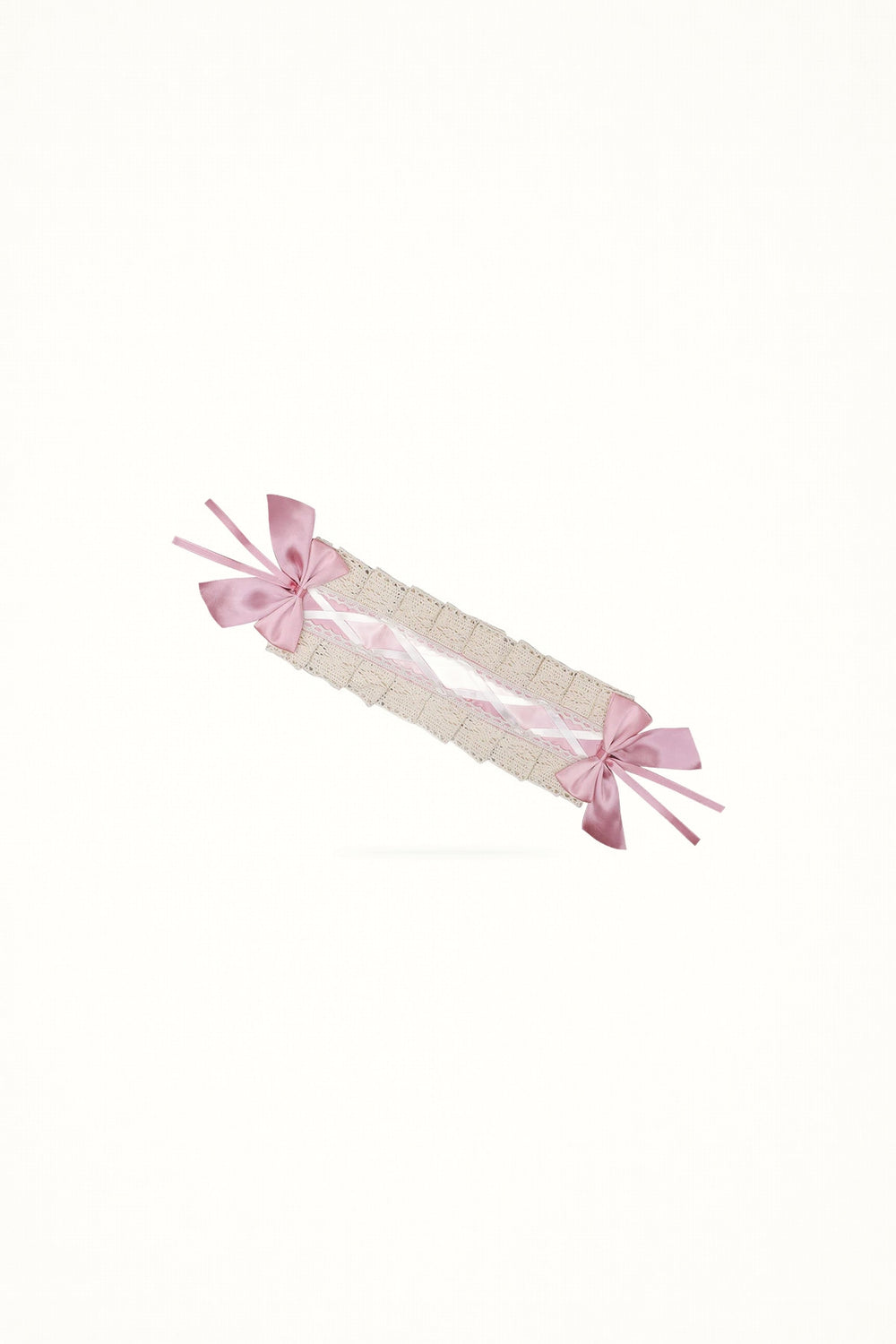 Lace Cotton Ribbon Maid Headband - Headwear
