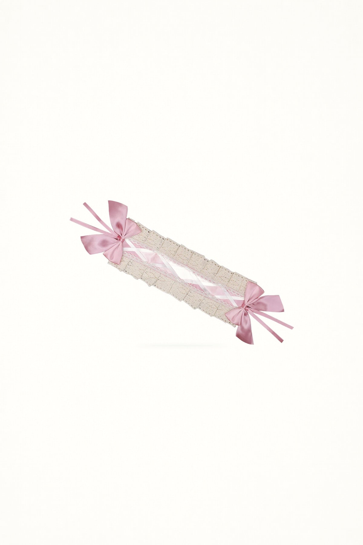 Lace Cotton Ribbon Maid Headband - Headwear