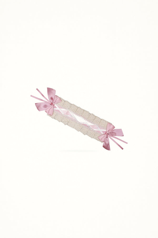 Lace Cotton Ribbon Maid Headband - Headwear