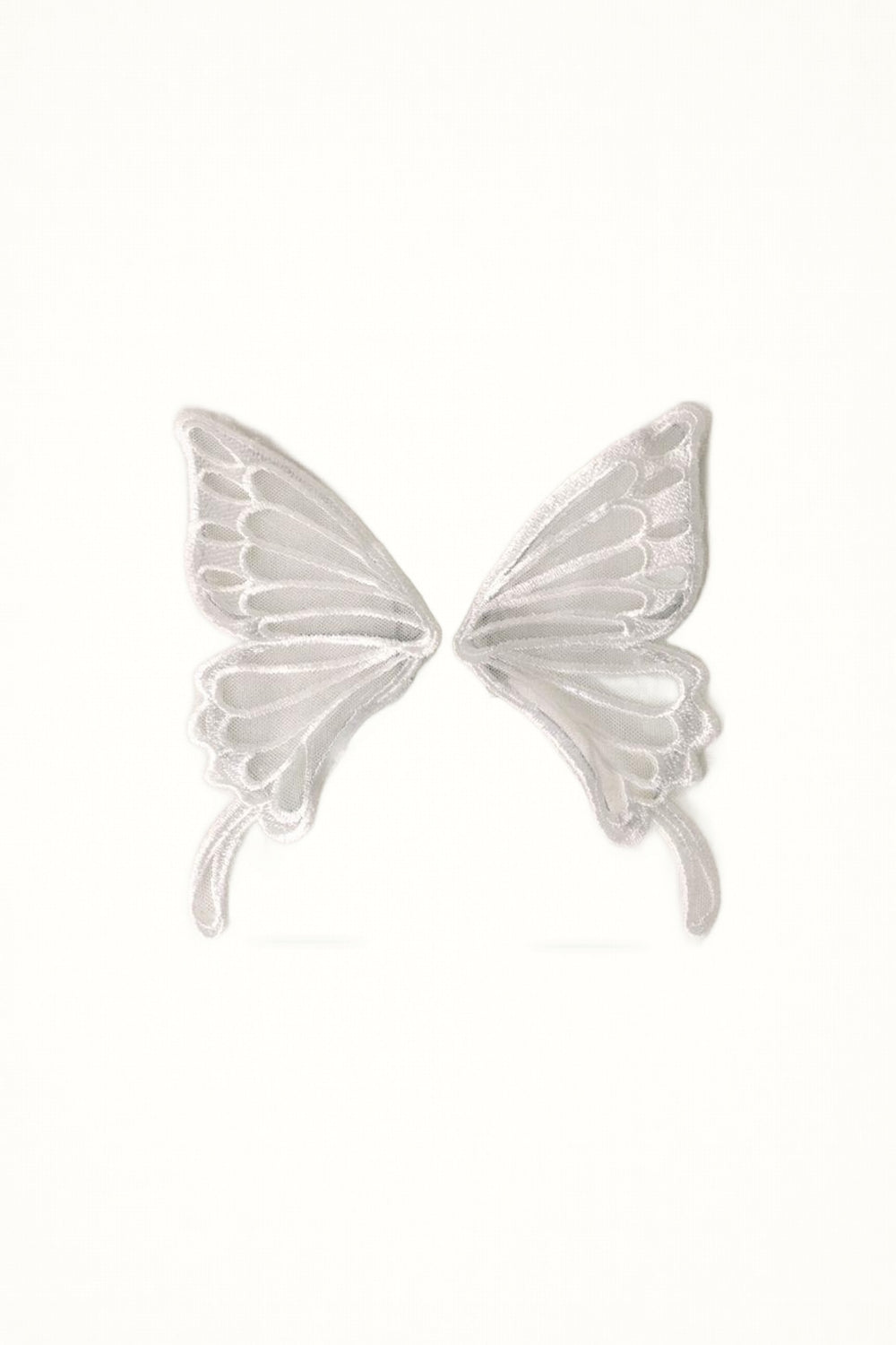 Milky White Butterfly Bow - Headwear