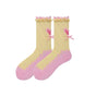 Jaune-Rose Lot de 1 paire / Livraison gratuite à l'achat de 2 paires