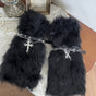 Schwarze Sockenärmel / Einheitsgröße