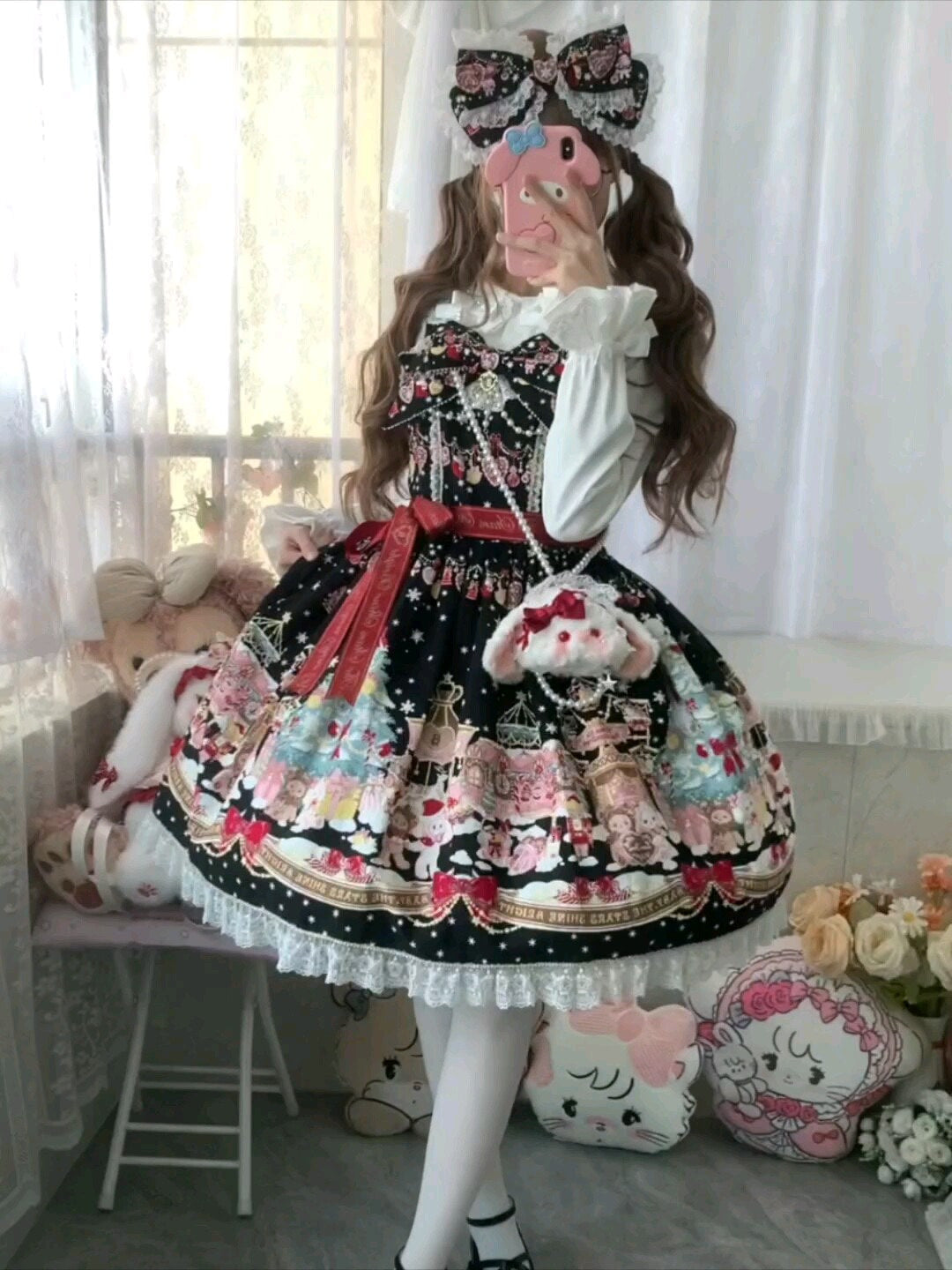 DreamHug Bear - Plush Novelty Lolita Bag - Individually Selectable Lolita
