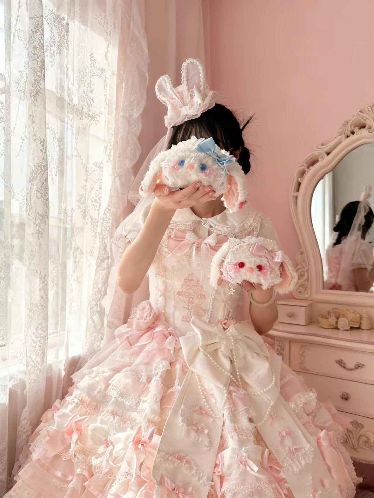 DreamHug Bear - Plush Novelty Lolita Bag - Individually Selectable Lolita