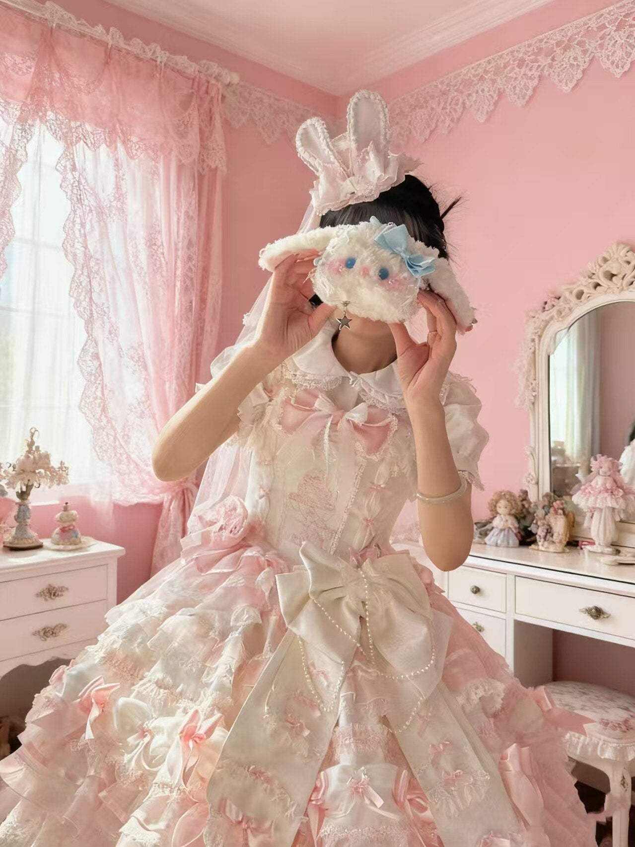 DreamHug Bear - Plush Novelty Lolita Bag - Individually Selectable Lolita
