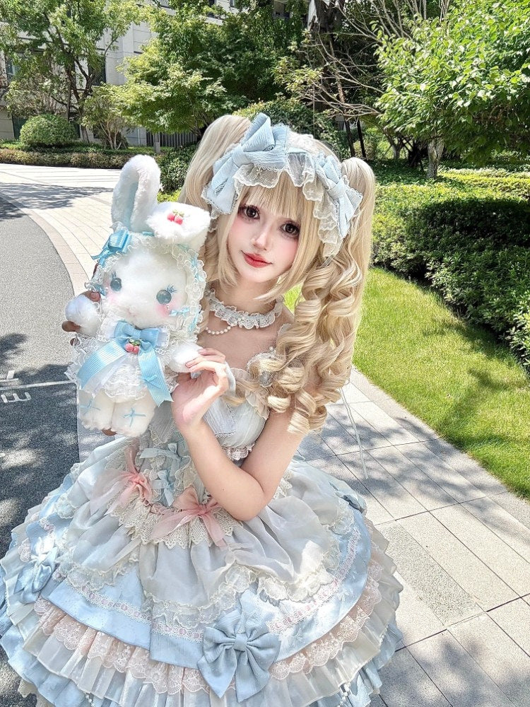 DreamHug Bear - Lolita Plush Rabbit Convertible Bag - Medium-sized