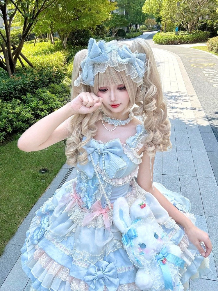 DreamHug Bear - Lolita Plush Rabbit Convertible Bag - Medium-sized