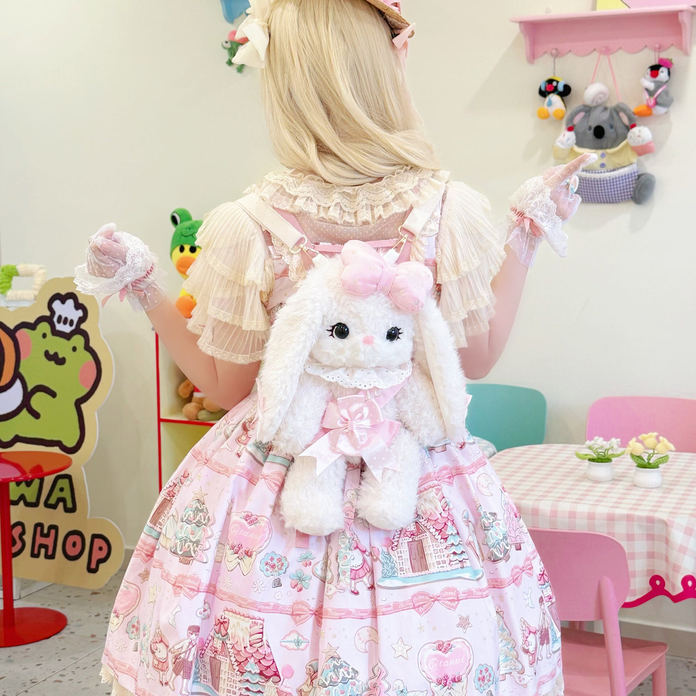 Molly Puppy - 3D Rabbit Taotao 1.0 Plush Backpack - Individually