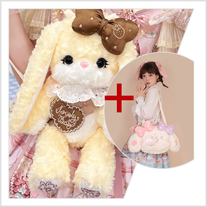 Molly Puppy - 3D Rabbit Taotao 1.0 Plush Backpack - Individually