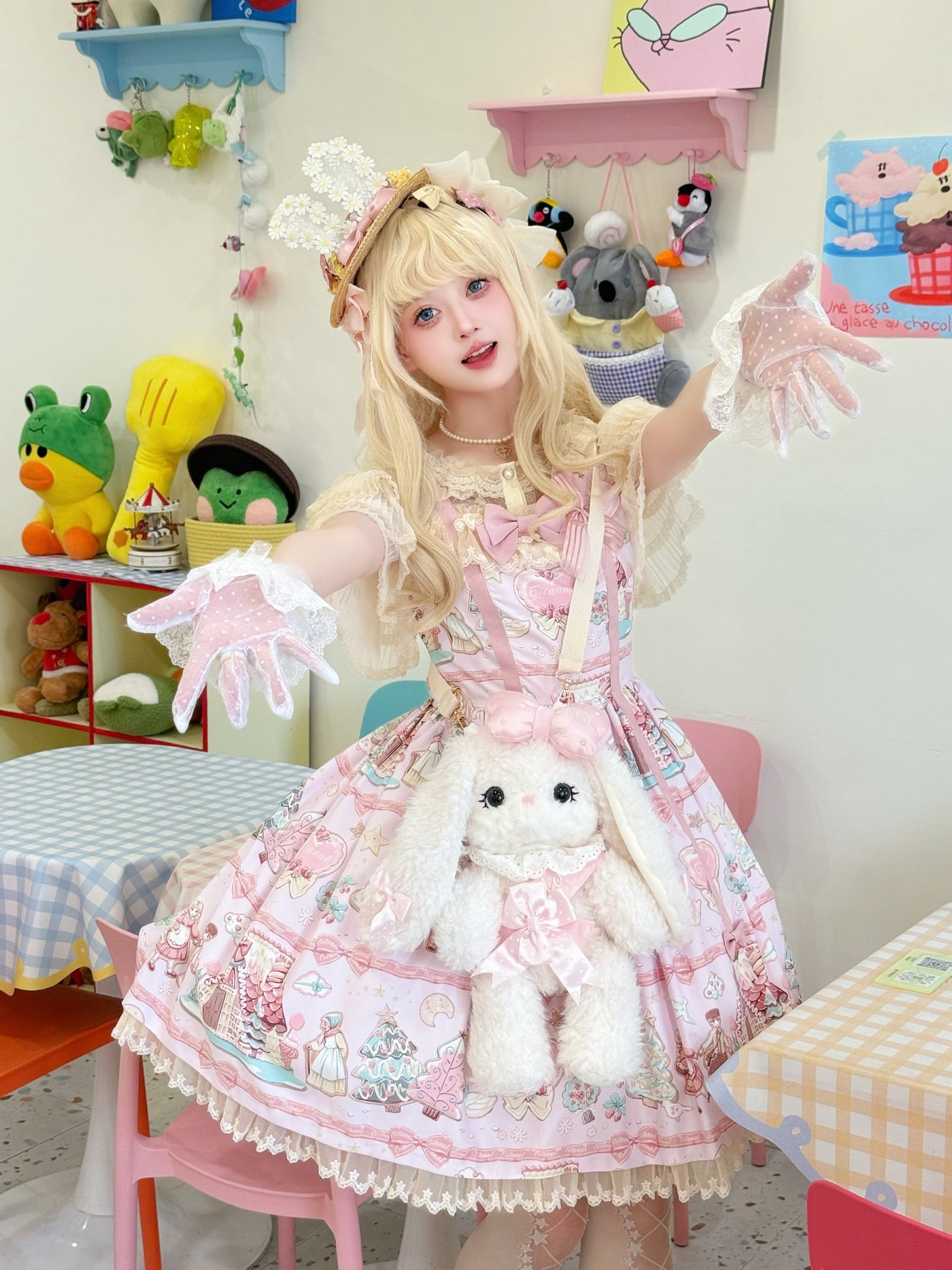 Molly Puppy - 3D Rabbit Taotao 1.0 Plush Backpack - Individually
